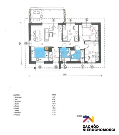 Dom wolnostojącyw Łagowie Lubuskim 500m od jeziora